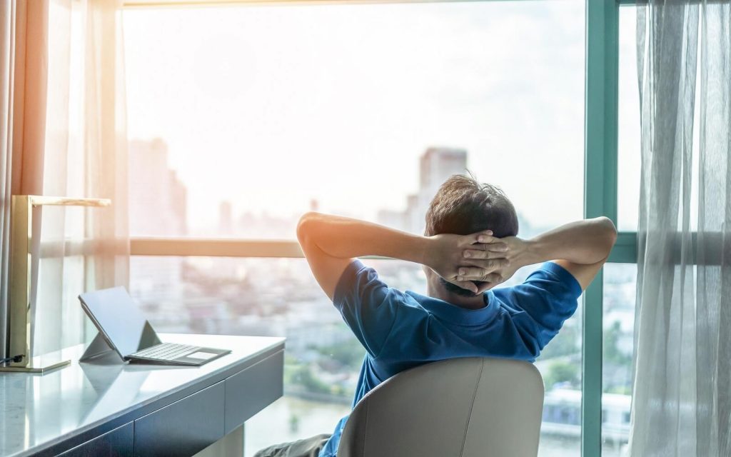 Life-work balance and city living lifestyle