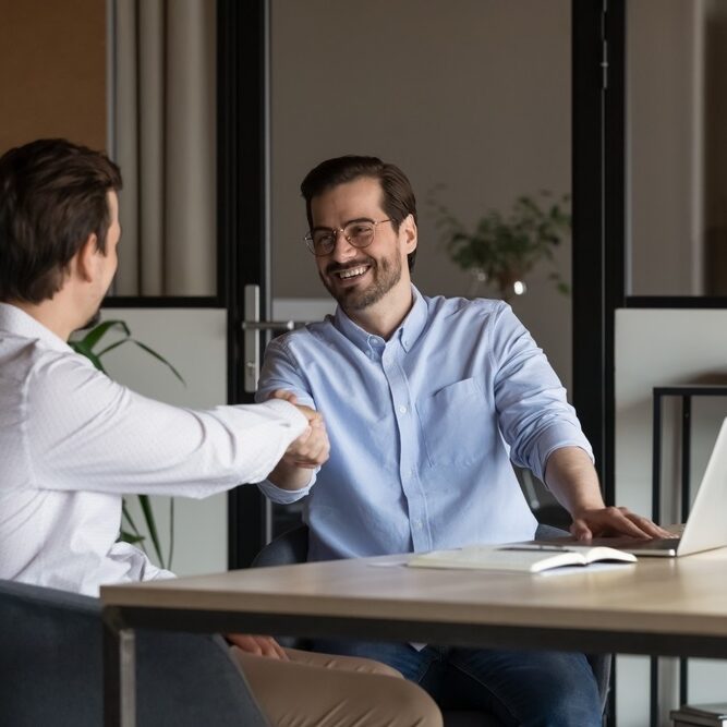 hiring candidate after successful job interview